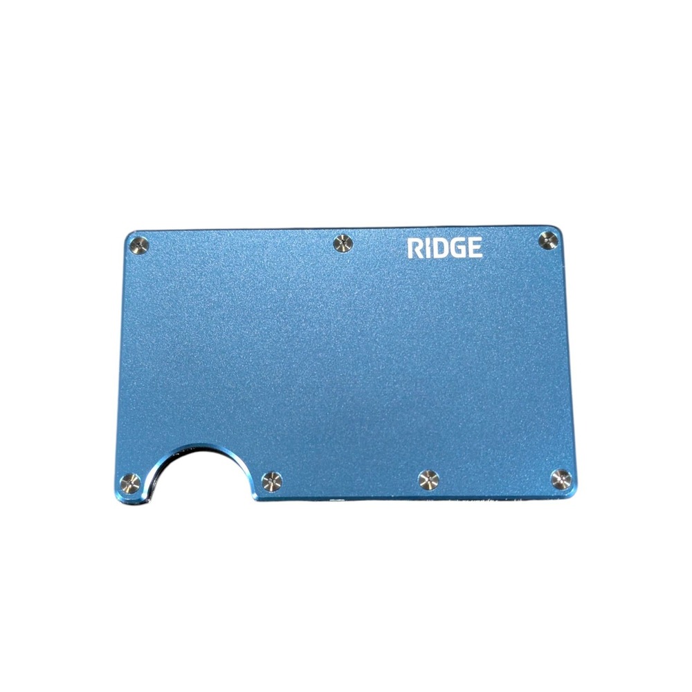 Aa1O The Ridge Wallet A0452 - Aluminum Cash Strap (Alpine) Navy Open Box